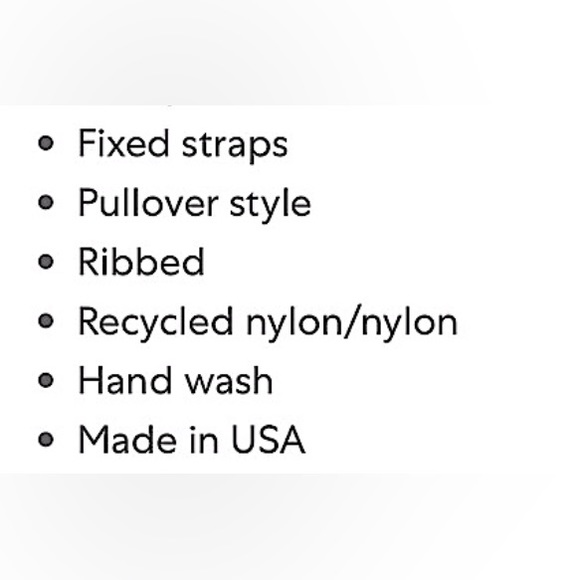 NWT Vitamin A black white stripe longline racerback crop top plunge V bikini pad - Picture 8 of 16